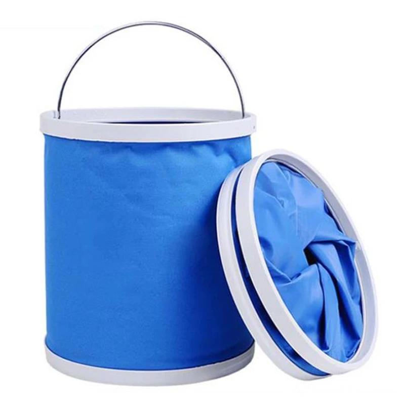 

NEW-9L Waterproof Folding Bucket Is Convenient Environmentally Wear Resistant Portable Bucket Water Container Storage Bag