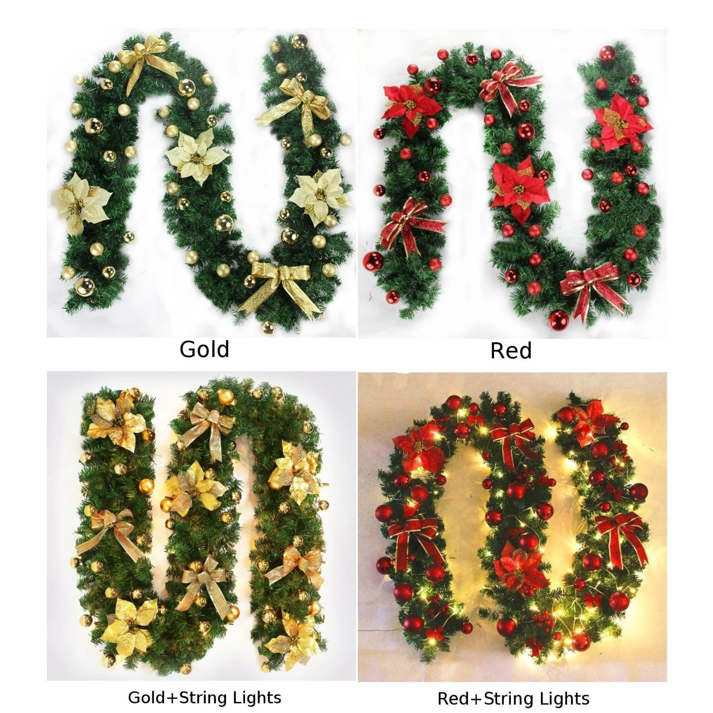 2 7 м гирлянда декоративный светильник Рождественский камин Дерево DIY дисплей