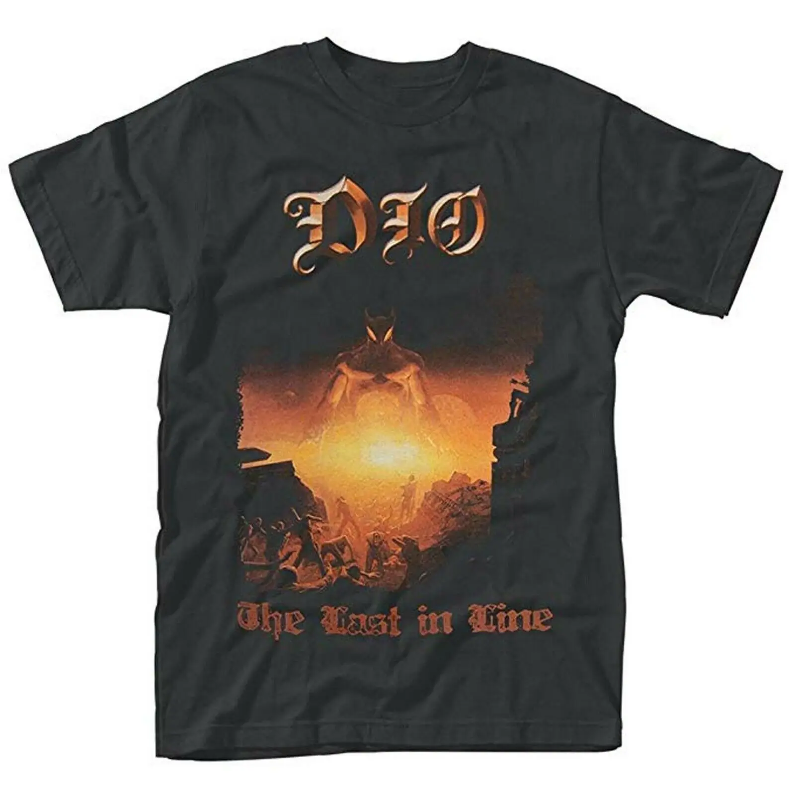 Футболка DIO Last In Line новинка размеры S M L XL 2X Официальный Ронни Джеймс Дио | Мужская