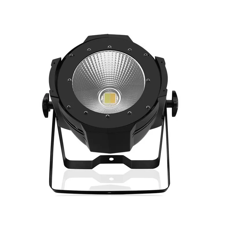 Бесплатная доставка светодиодный RGBW 4in1 COB Par Светильник DMX512 звук Управление диско