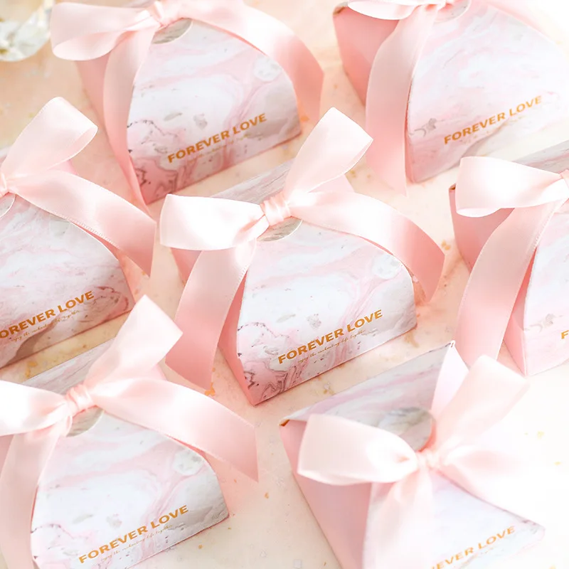 Новинка свадебные сувениры и подарочная коробка с фламинго бумажные конфеты