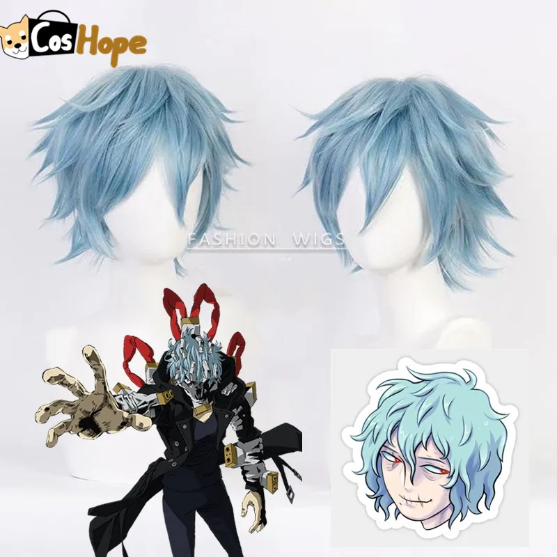 Парик Shigaraki Tomura для косплея моя геройская Академия BNHA мужской термостойкие