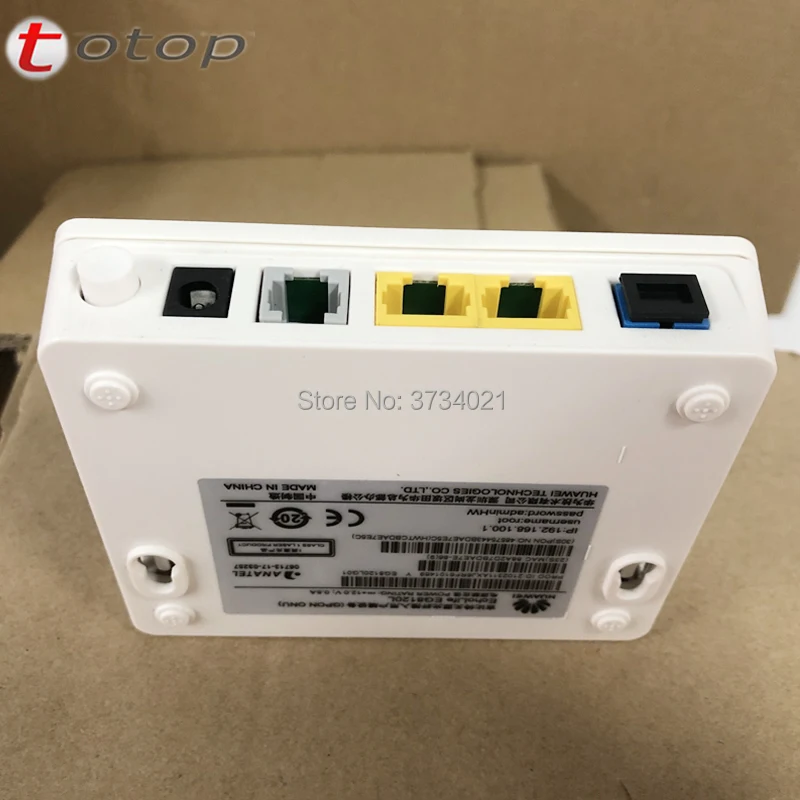 Волоконно оптический модемный маршрутизатор Huawei Echolife EG8120L GPON ONU ONT 1GE + 1FE 1TEL