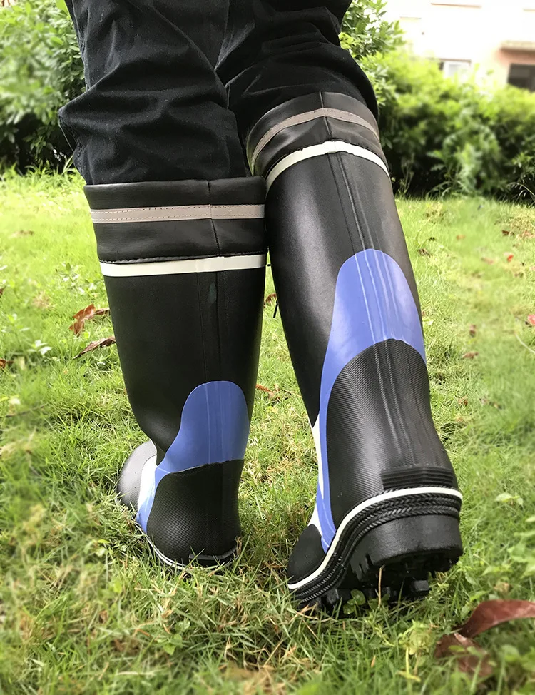 Ботинки мужские водонепроницаемые для рыбалки Нескользящие со светоотражающими