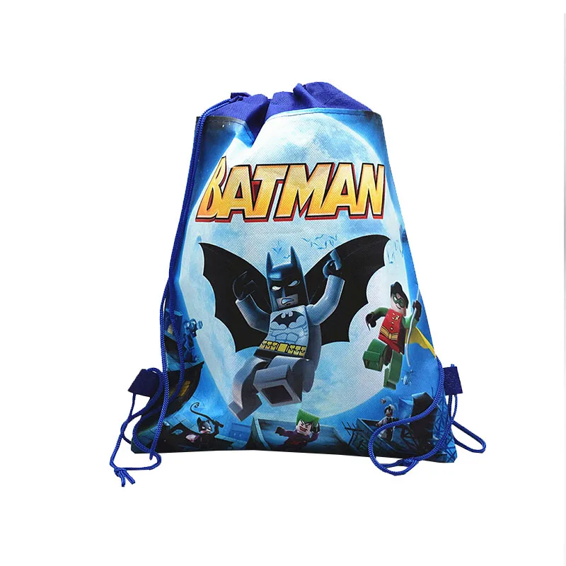 Для детей день рождения украшения поставки нетканые ткани школьный рюкзак drawstring