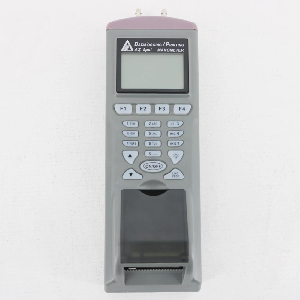 

Манометр AZ9835 с диагональю 5 фунтов на кв. дюйм, интерфейс RS232 для принтера с программным обеспечением, позволяющим подключаться к ПК для скач...