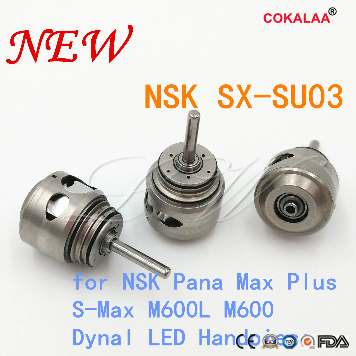 Cartucho de turbina Dental NSK SX-SU03 para Pana Max Plus-S Max M600L Dynal LED, 1 unidad