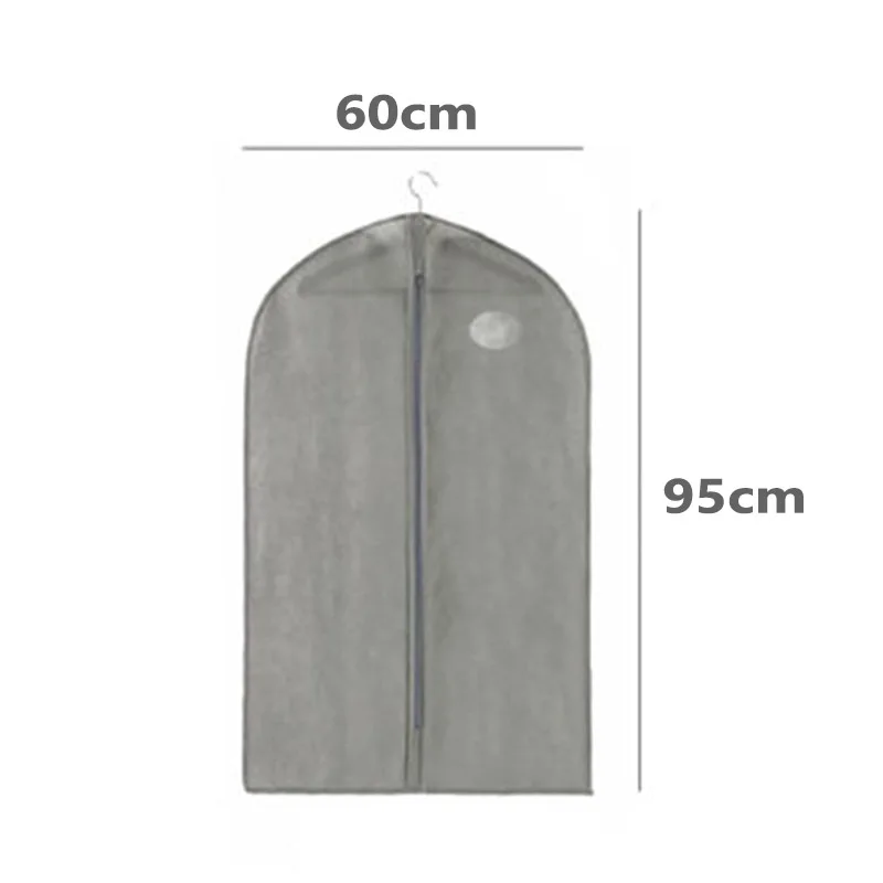 

Garment Bag Covers Hanging Organizer Travel Zipper Bag Dress Suit Clothes Coat Bag Protector Dust Cover Home Wardrobe Storage