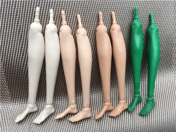 

FR IT Super Model Body Replacement Hands Legs Fashion Doll White Beige Brown Coffee Green Blue Color Hands DIY Doll Accessories