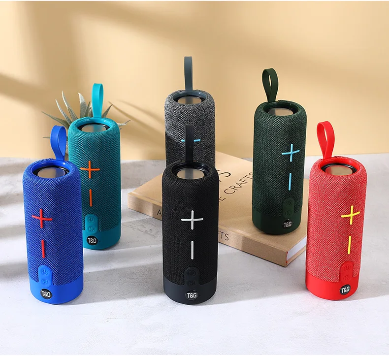 TG619 новая ткань портативный динамик Bluetooth беспроводной бас сабвуфер