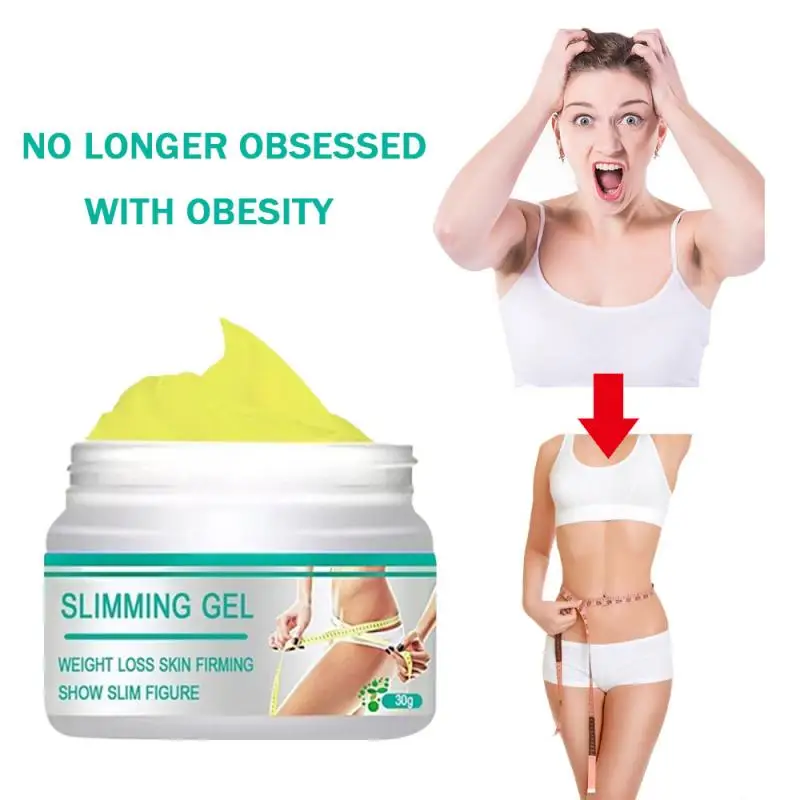 Крем гель для похудения 30 мл имбирный крем укрепления кожи шеи рук и ног пивной