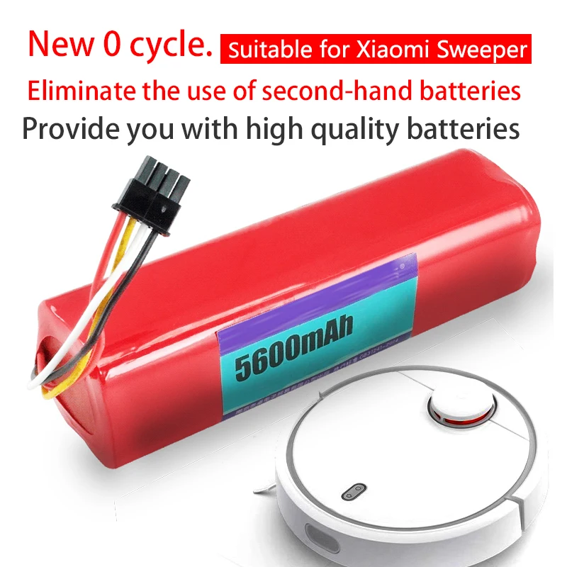 Оригинальный умный робот пылесос запасная батарея для Xiaomi Roborock S50 S51 S55 аксессуар