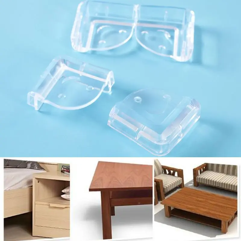 

20 Pieces Clear Table Corner Guards Corner Protectors Guards Cover