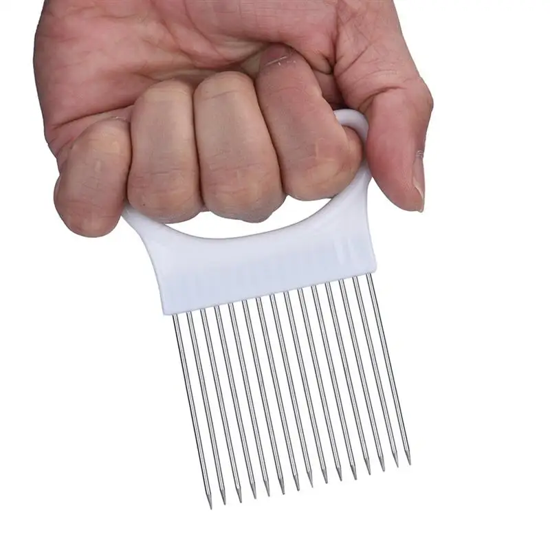 Бытовая штепсельная вилка из нержавеющей стали луковая измельчитель игла