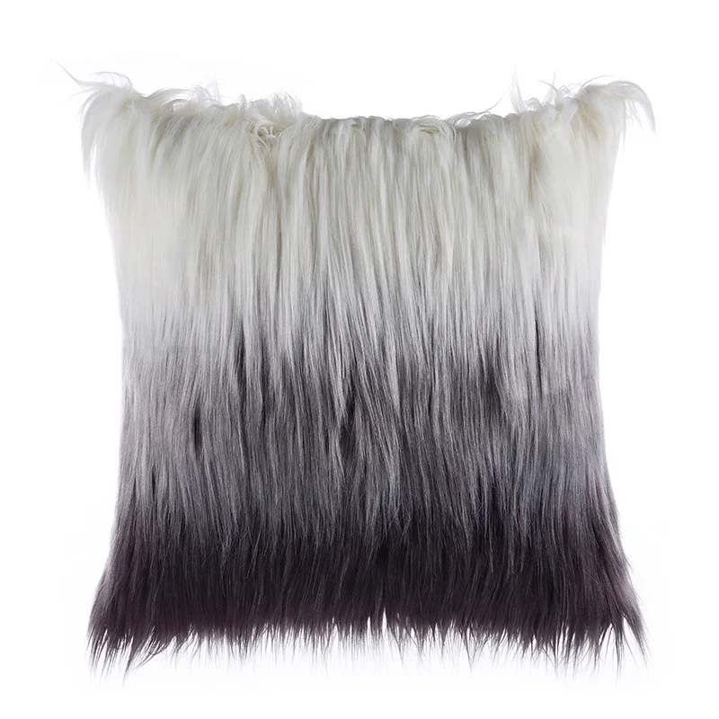 Наволочка из искусственного меха наволочка пушистая Мягкая для подушки моющийся