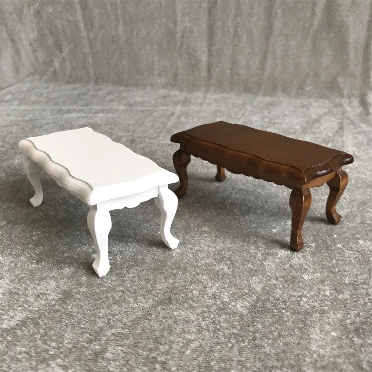 1:12 кукольный домик мебель моделирование миниатюрный Teatable журнальный столик гостиная детская игрушка DIY Декор для кукольного дома детские игрушки M40