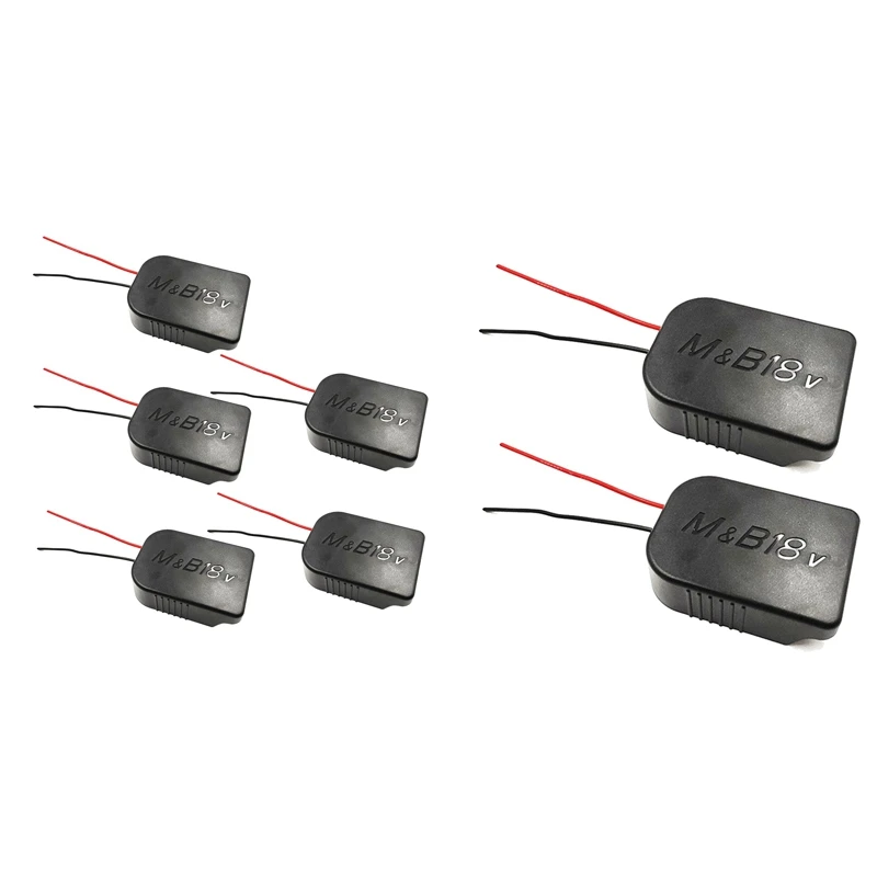 

Battery Mount Connector Adapter Dock Holder 14 Awg Wires for Makita 18V Lithium Battery BL1860 BL1830 BL1850