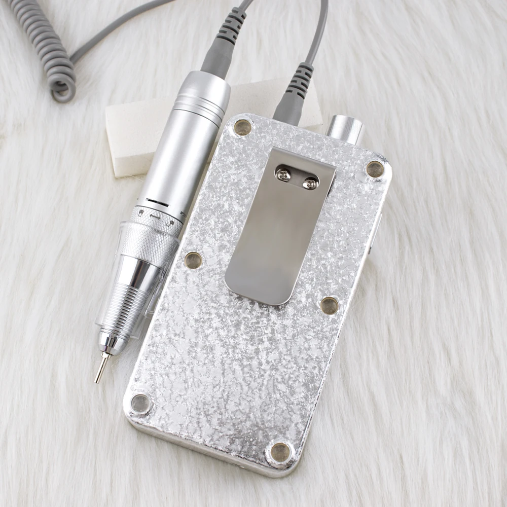 Градиентный Снежный беспроводной электрический сверлильный станок для ногтей