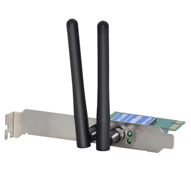 Pci-Express настольная Встроенная беспроводная сетевая карта 300 Мбит/с беспроводной
