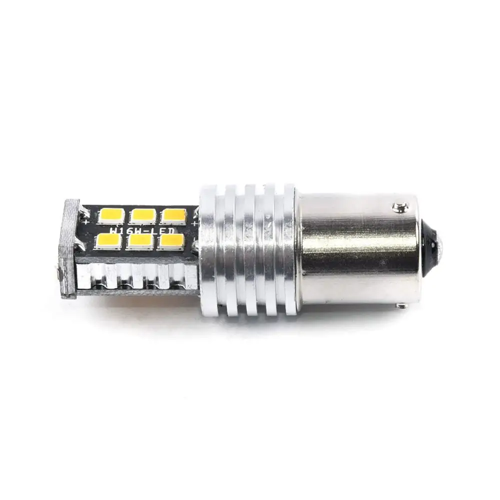 2 шт. светодиодсветодиодный лампы для указателей поворота 1156 P21W 3157 BA15S 15SMD 2835 |