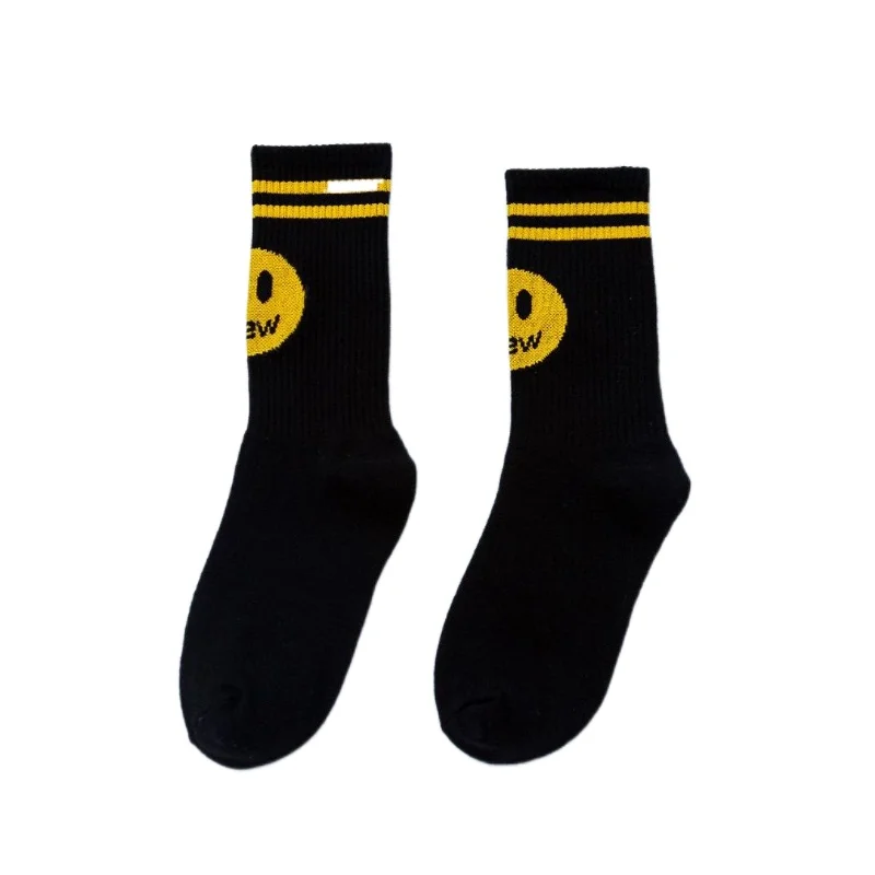 3 родных Джастина Бибера с улыбающимся лицом мужские хлопковые носки для