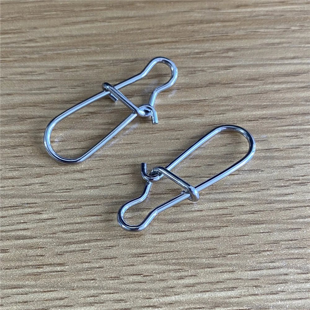 LOTITONG Нержавеющая сталь Рыбалка Разъем Быстрый защелка Замковая оснастки