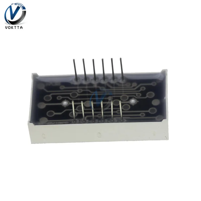 0 56 дюймов 7 сегментный светодиодный дисплей 1 бит/2 бит/4 бит время цифровой трубки