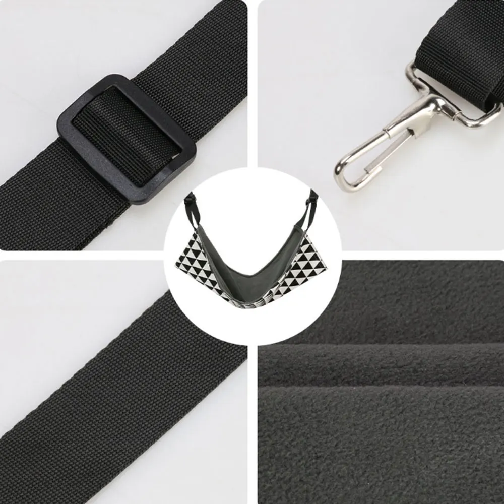 

Pet Hanging Bed Cat Dog Hammock Soft Kitten Cover Cushion Double Layer Mat Nest Plush Warm Kennel Hamster Guinea Pig House Seat