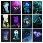 Алмазная 5D картина сделай сам, мозаика из мультфильма Дисней, Алиса в стране чудес, принцесса Чеширский кот, вышивка крестиком, домашний декор, подарок