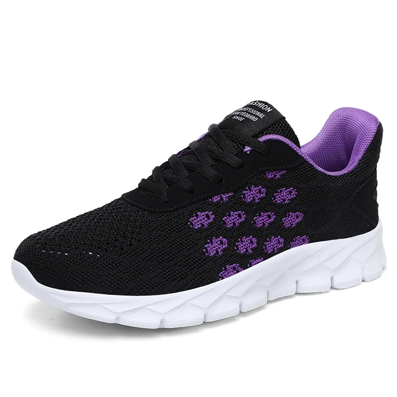 Tenis Mujer 2021 Tennis Shoes for Woman New Breathable Mesh Sneakers Female Platform Chaussure Femme Deportivas Jogging Trainers