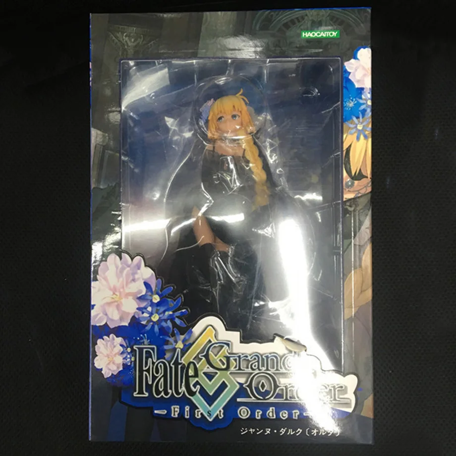 

Anime Fate Grand Order Saber Sexy Girls Figure Jeanne d'Arc Ruler Black Dress Ver. 1/7 Scale PVC Action Figure Model Toys Doll