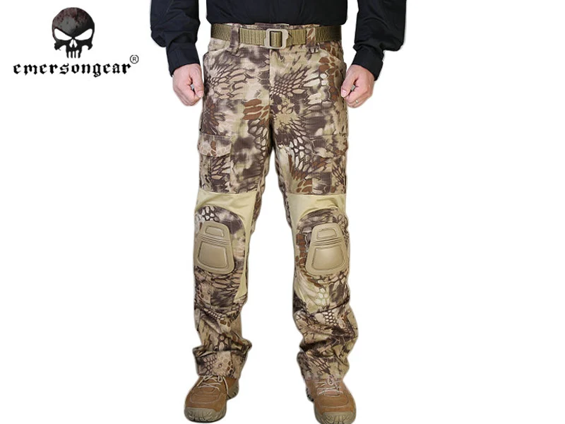 EMERSON Gen2 тактические брюки для страйкбола боевые bdu Брюки с наколенниками Highlander