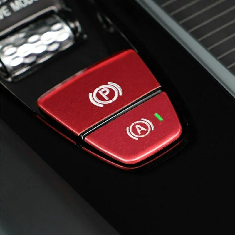 

Car Electronic Handbrake P Buttons Decoration Cover Trim For Volvo-XC60 XC90 S90 Car Interior Decoration Button Stickers