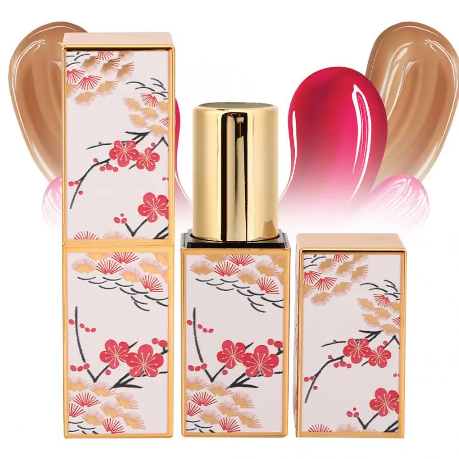 Квадратный пустой тюбик для губной помады дневной многоразовый контейнер сделай