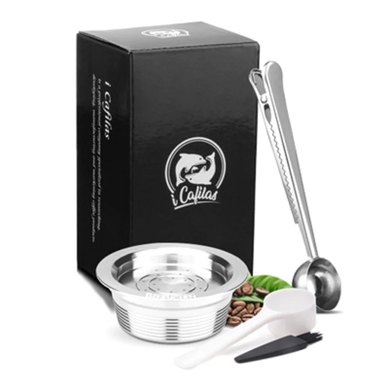 Набор кофейных капсул из нержавеющей стали для LAVAZZA A MODO MIO JOLIE многоразовый