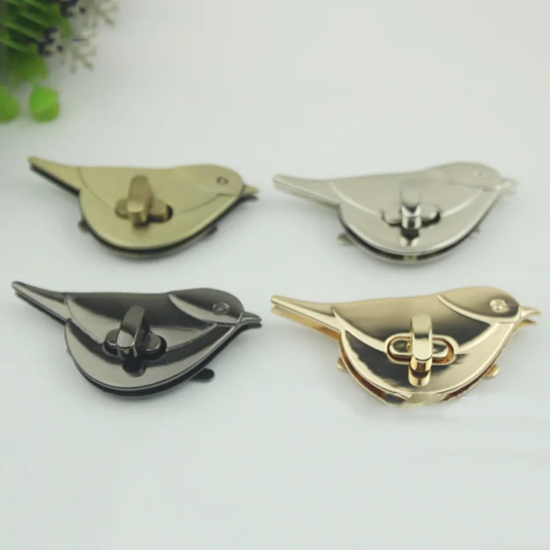 Металлическая застежка в форме птицы поворотный замок для самостоятельной