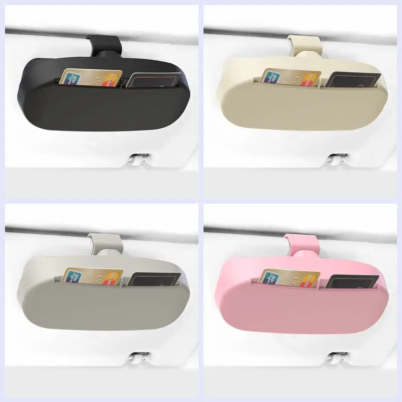 Автомобильные чехлы для очков из АБС-пластика многофункциональные