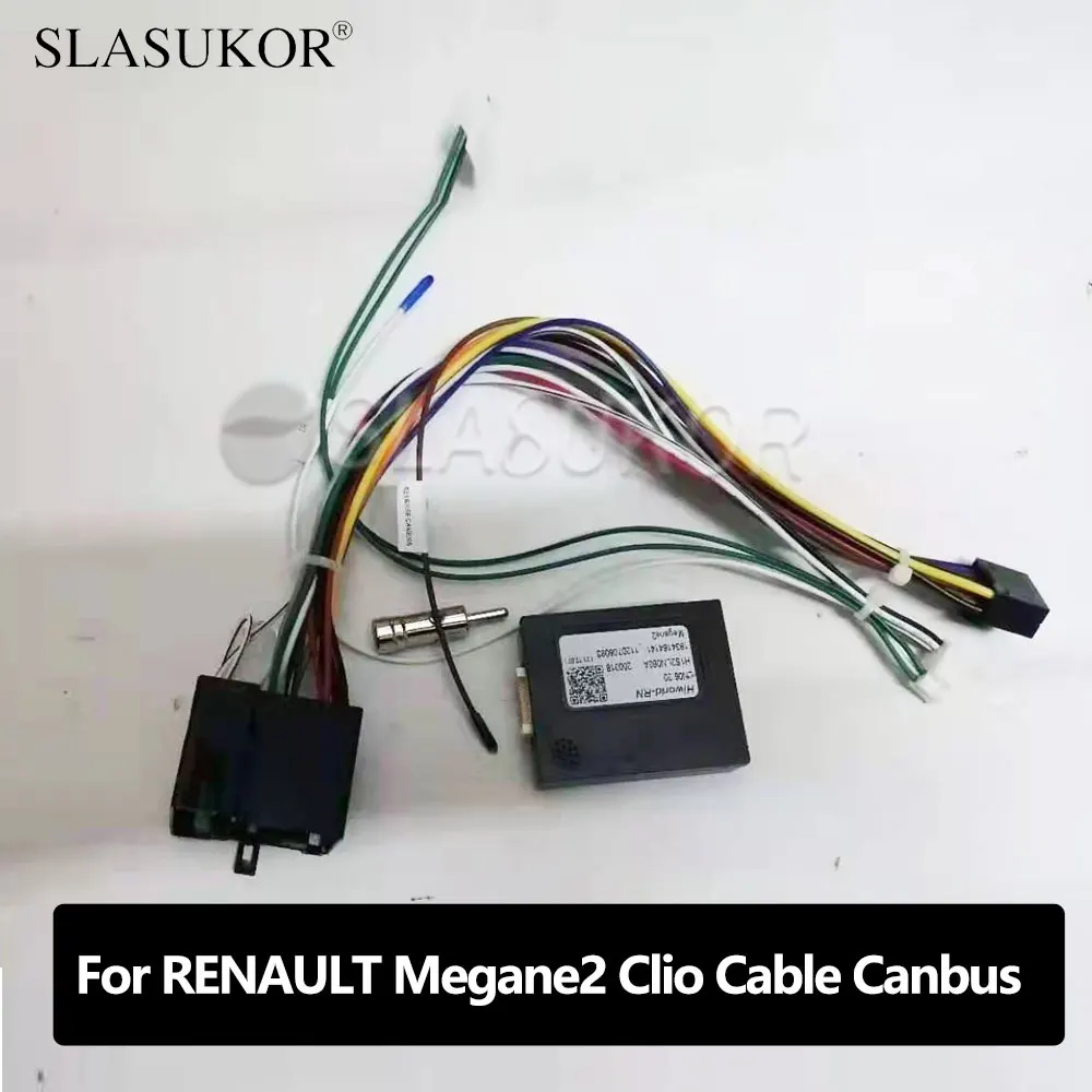 Автомобильный радиоприемник на Android для RENAULT Megane2 Clio 2004 2005 2006 2007 кабель Canbus Avanza Rush