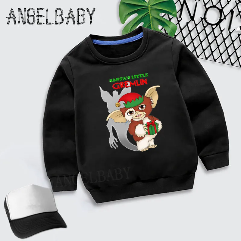 Детские Gremlins Gizmo С изображениями персонажей мультфильмов худи для мальчиков и