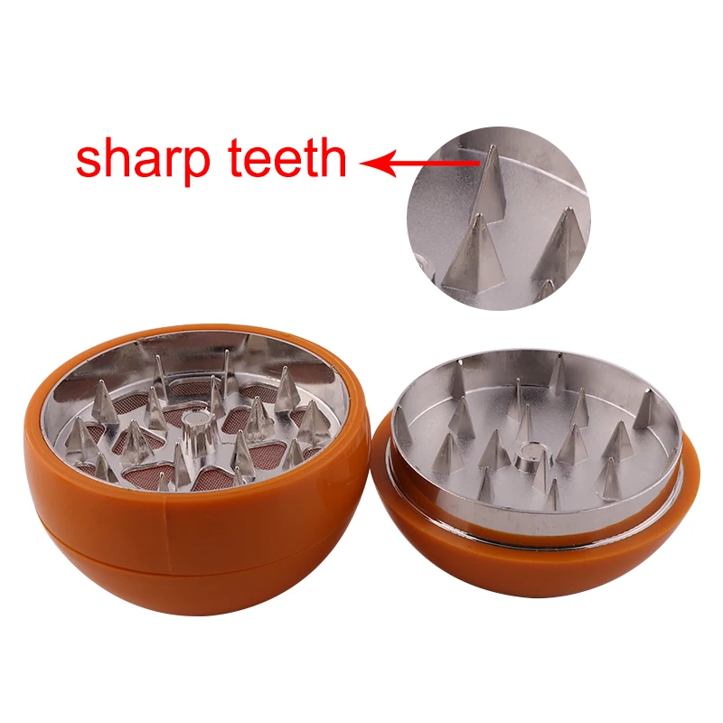 Горячая кальяна шлифовальная машина 55 мм амулеты из сплава металла и цинка 3 слоя