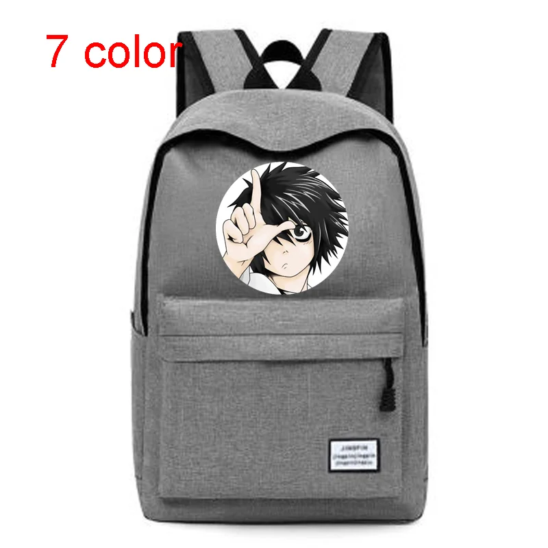 

Дизайнерский Модный Рюкзак Death Note, аниме kawaii plecaki infantil girl femenina backpack