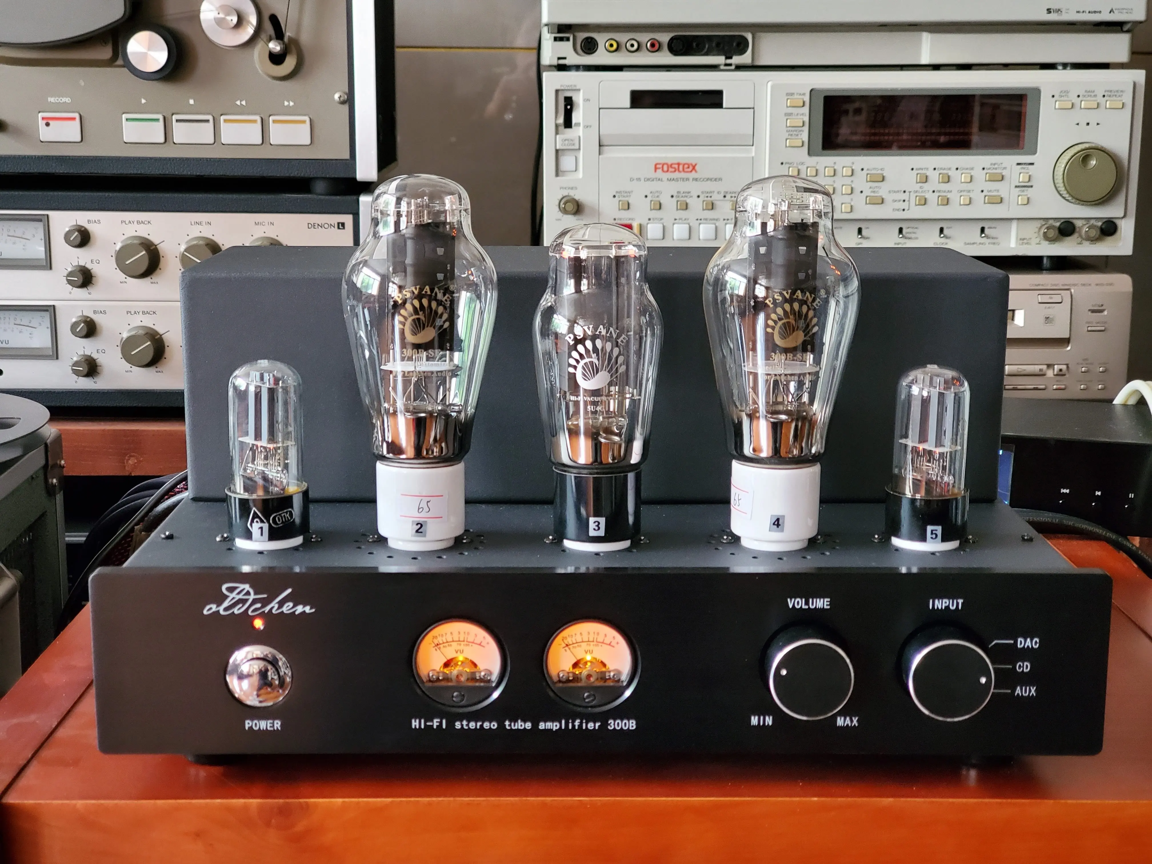 300B Tube Amplifier Single-ended Home Theater Pure Class A HIFI Tube Sound Amplifier with 274B and CVS181-SE