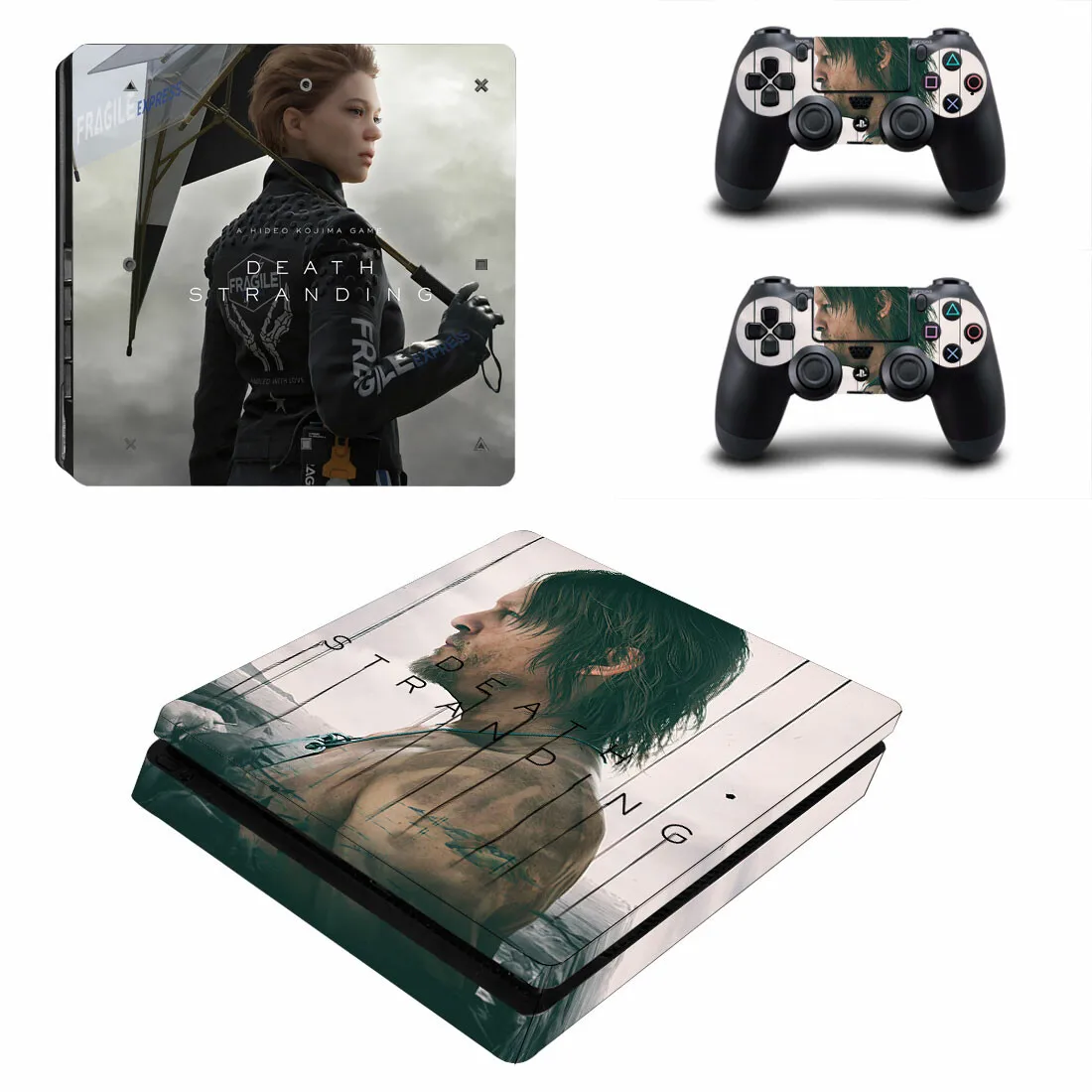 Death Stranding PS4 тонкая кожа Наклейка виниловая для sony Playstation 4 консоль и контроллеры PS4 тонкая кожа Наклейка