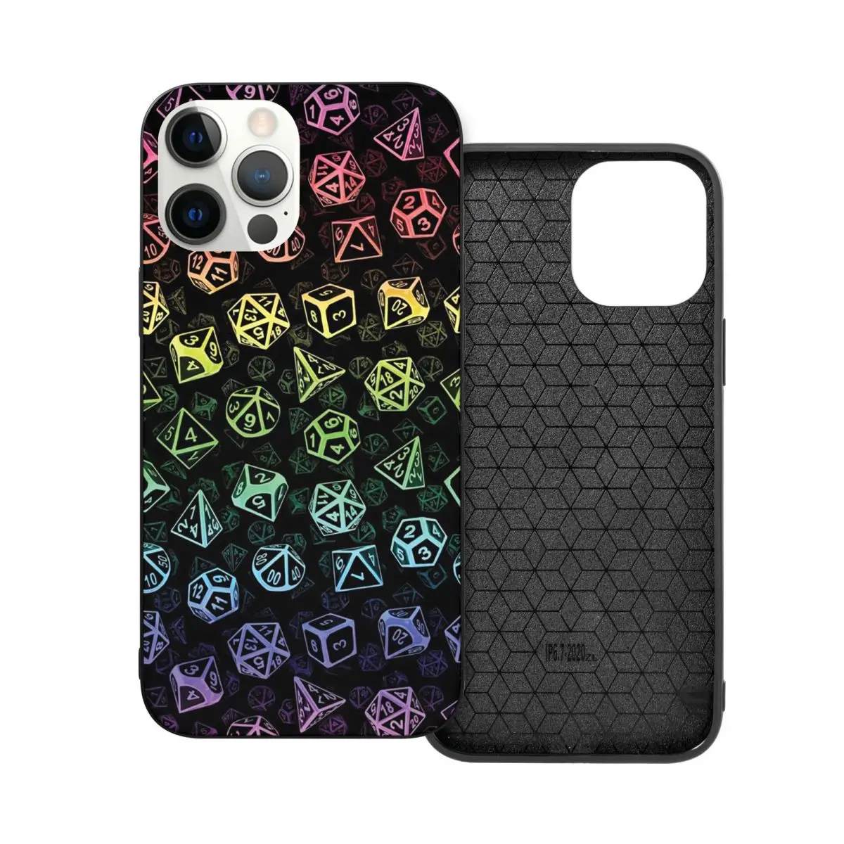 

Чехол D20 в виде игральных костей для iPhone 13, 12, 11, Xs, Xr, X, Pro Max, Mini 7, 8, Se2 Plus, 6, 6S