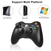 2 4g wireless gamepad for xbox 360 console controller receiver controle for microsoft xbox 360 game joystick for pc win7810