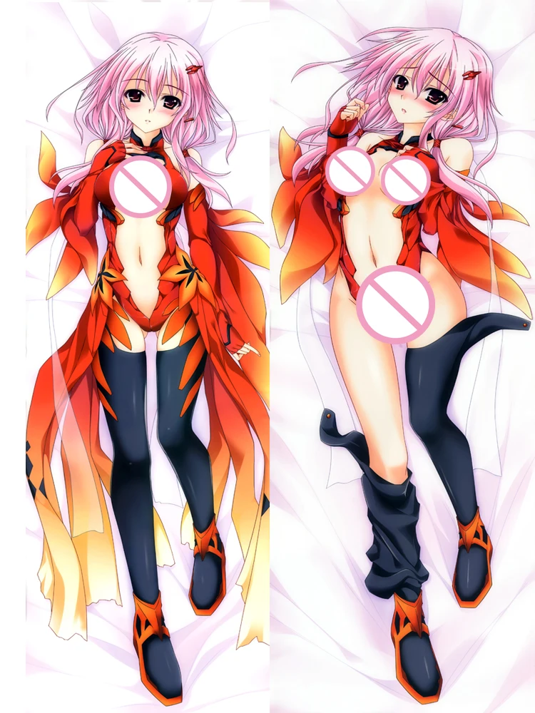 

Anime Dakimakura Guilty Crown YUZURIHA INORI Pillow Case Hugging Body Pillowcase Decorative Throw Cushion Pillow Cover 312AB