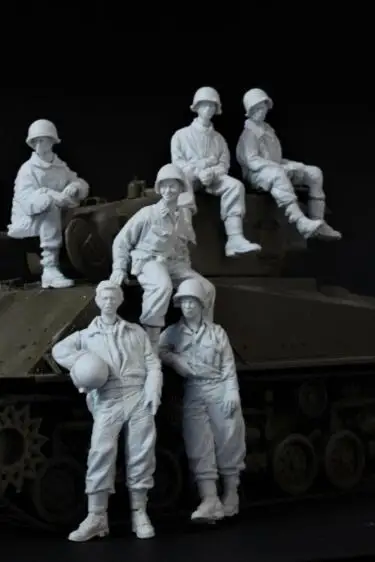 1/35 американские танкеры (без резервуара) набор для сборки фигурок из смолы|Наборы