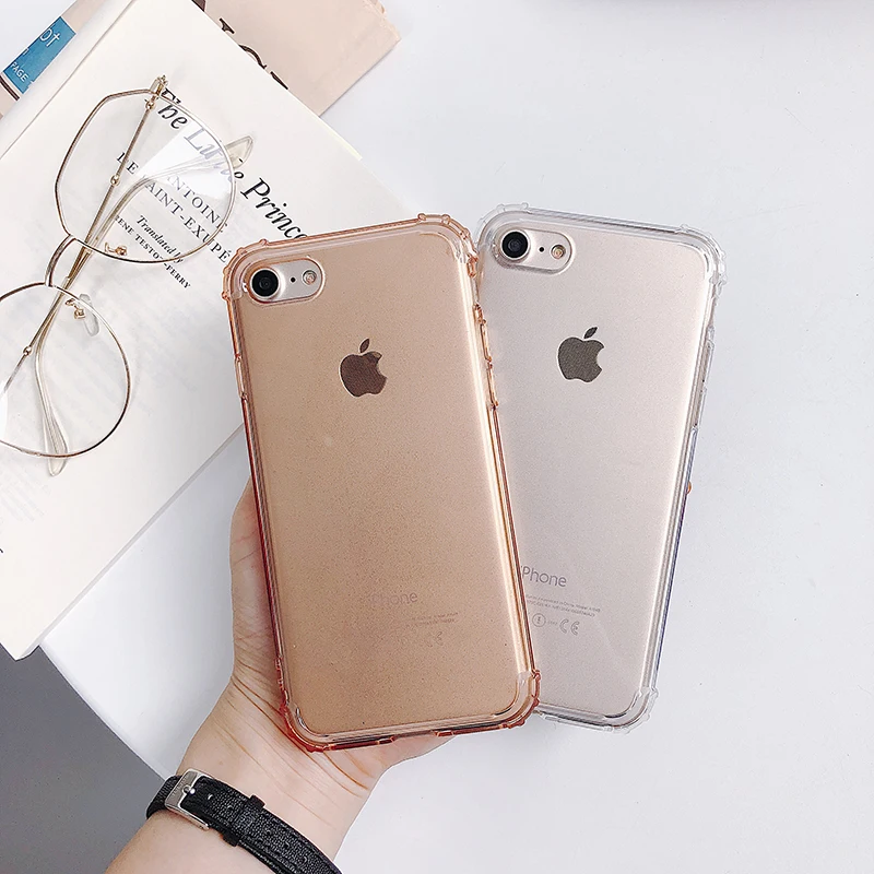 Роскошные прозрачные силиконовые чехлы для телефонов iPhone 11 pro max X XS XR 8 7 6 6S Plus