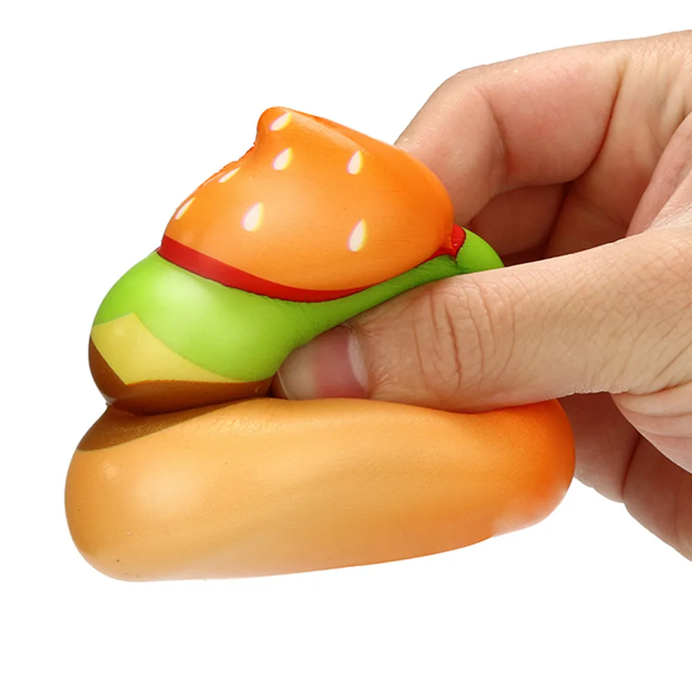 Игрушки для отдыха Decorator Kawaii Yummy Food Poo медленно Восстанавливающий форму крем