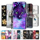 Для Alcatel 1SE 2020 чехол с мультяшным бумажником флип-чехол для Alcatel 1 SE 5030F 5030D чехол с кожаной подставкой защитный держатель для карт